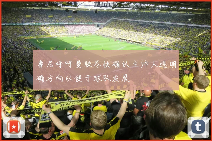 鲁尼呼吁曼联尽快确认主帅人选明确方向以便于球队发展